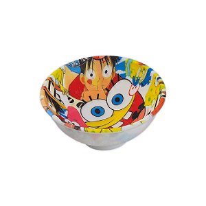 Cuia de Silicone Estampada - Bob Esponja + Luffy (One Piece)