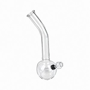 Bong de Vidro Curvo Transparente