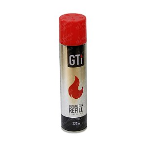 Gás GTI 320ml para Isqueiro e Maçarico