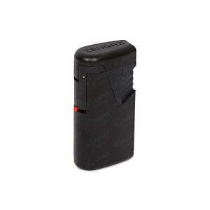 Isqueiro Maçarico Zengaz Twin Jet - Preto