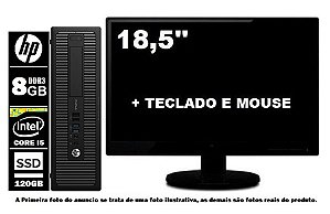 Computador HP Prodesk 600 G1 Core I5 4590 8gb 120SSD