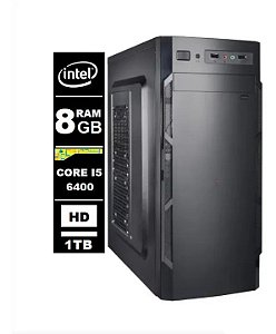 Computador Intel Core I5 6400 8gb 1TB Sata / Wifi