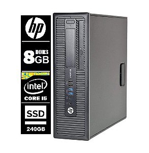 Computador HP Prodesk 600 G1 Core I5 4590 8gb 240SSD