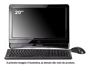 All In One Positivo U900 20'' i3 2310 8GB 120GB Ssd Hdmi