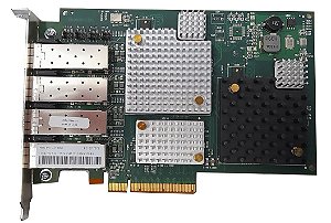 Placa De Rede Fibra QuadPort Emulex 8Gb Lpe-12004 Pci-e