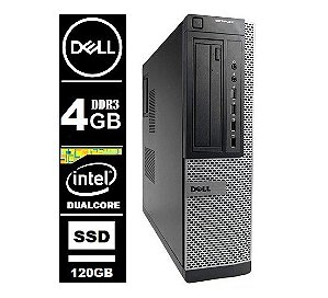 Computador Dell Optiplex 7010 Intel I5 4gb 120ssd - Semi-Novo
