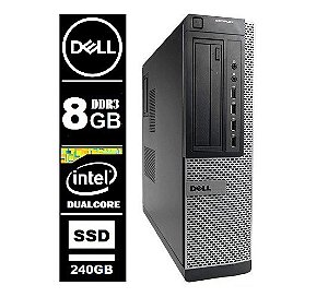 Computador Dell Optiplex 7010 Intel I5 8gb 240ssd - Semi-Novo
