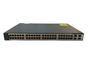 Switch Cisco Catalyst 3750 v2 48 Portas POE 10/100 SEMI-NOVO