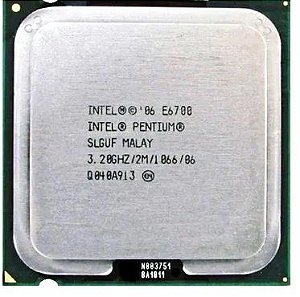 Processador Intel Pentium Dual Core E6700 3.2ghz  LGA775