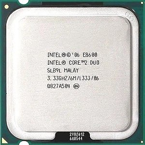 Processador Core 2 Duo E8600 3,33ghz  LGA775