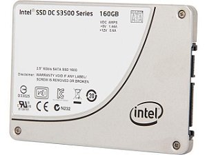 Hd ssd 160gb intel servidor mod: s3500 - Semi-novo