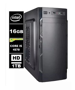 Computador Intel Core I5 4ºgeração 16gb Hd 1Tb  / Wifi
