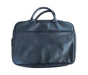 Maleta De Couro Para Notebook com Dois Bolsos