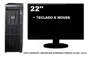 Workstation Hp Z600 Intel Xeon Quadro 3800 8gb 1tb -Seminovo