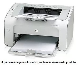 Impressora Hp Laserjet P1005 Branca 110V - Semi Nova