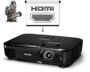 Projetor Data Show Epson S18+ Powerlite Wifi +HDMI Semi-Novo