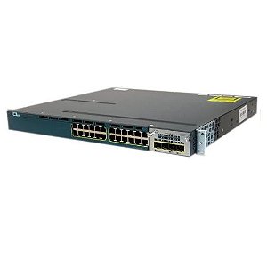 Switch Cisco C3560-X 24p Gigabit Poe+4p Sfp 1G - Semi Novo