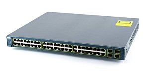 Switch Cisco 3560-G 48p Gigabit Poe - Semi Novo