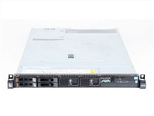 SERVIDOR IBM X3550 M4 2X XEON OCTACORE 128GB RAM - 1,2TB SAS