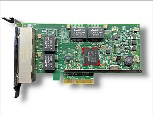 Rede Broadcom Quadport Gigabit Intel Pci-e - Perfil baixo