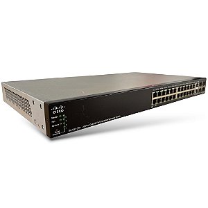 SWITCH CISCO SG500-28P 24 PORTAS GIGA POE+04 PORTAS GIGA SFP
