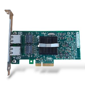 PLACA DE REDE DUALPORT INTEL D33682 PCI-E