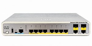 SWITCH CISCO C3560 8P GIGABIT POE + 2 SFP/ WS-C3560CG-8PC-S