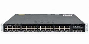SWITCH CISCO C3560 48P GIGABIT POE + 4 SFP 10G