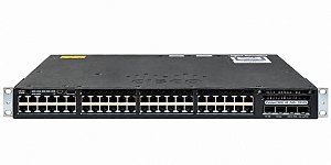 SWITCH CISCO C3560 48P GIGABIT POE+2 SFP 10G/WS-C3650-48PD-L