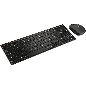 Teclado E Mouse Sem Fio 2.4 Ghz TC202 Multimidia Multilaser