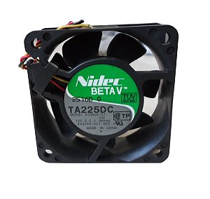 Cooler Ventilador Nidec Ta 225dc 12v - 60 X 60 X 25mm