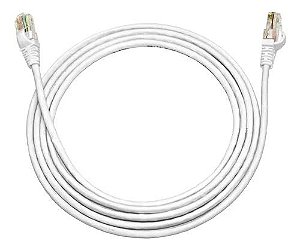 Cabo Patch Cord Furukawa Cat6 Branco 3 Metros