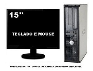 Computador Dell Optiplex 380 Intel 8gb Ddr3 120gb Ssd