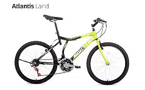 BICICLETA OXS ARO 24 GLIDE 100 21 VELOCIDADES VERMELHA - GFS BIKE SHOP