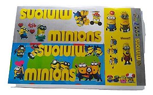 Adesivo Tipo Minions, De Bicicleta, Infantil, De Luxo