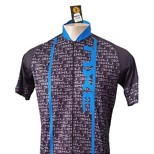 CAMISETA MASCULINA PARA CICLISMO 3XU TAMANHO G PRETO/AZUL Roupa Masculina