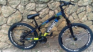 BICICLETA MTB ARO 26 VIKING X TUFF X-35 DIRT FREERIDE 2023 - Loja das  Bicicletas - Acessórios, Bicicletas e Mais