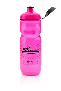 GARRAFA CARAMANHOLA SQUEEZE 650ML BOCA LARGA ROSA