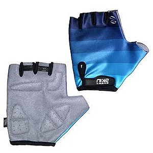 LUVA SKIN SPORT RACE, AZUL DEGRADE TAMANHO GG
