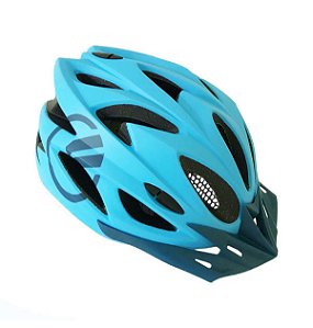 CAPACETE MTB IN MOLD AZUL CLARO/ESCURO TAMANHO G