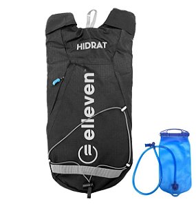 MOCHILA CICLISTA HIDRACAO PRENTO/CINZA ELLEVEN