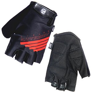 LUVA CICLISMO ABSOLUTE PRETO/VERMELHO TAMANHO GGG