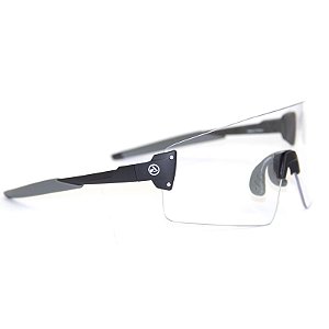 OCULOS CICLISMO ABSOLUTE PRIME EX PRETO/CINZA LENTE TRANSPARENTE