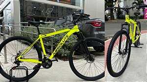 BICICLETA ABSOLUTE NERO ARO(29) TAMANHO 17(M) COR AMARELOO KIT MONTAGEM