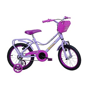 BICICLETA MONARK BRISA ARO(16) TAMANHO (P) COR VIOLETA FEMININA