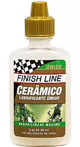 LUBRIFICANTE FINISH LINE CERAMICO UMIDO 60ML CORRENTE