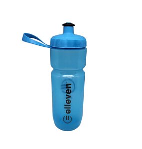 GARRAFA HIDRATAÇÃO EL 650ML BOCA LARGA COM ALÇA AZUL/PRETO