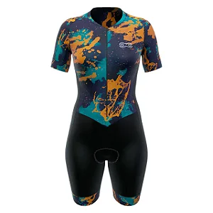 MACAQUINHO CICLISMO FEMENINA MARCIO MAY SPORT GALAXY TAMANHO G