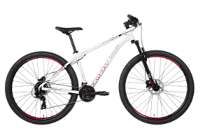 BICICLETA CALOI VULCAN HDS T13R29V24 ARO(29) TAMANHO 17(M) COR BRANCA/VERMELHA