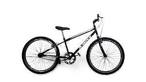 BICICLETA ARO (26) MASCULINA COR VERDE S/MARCHA MARCA SANS